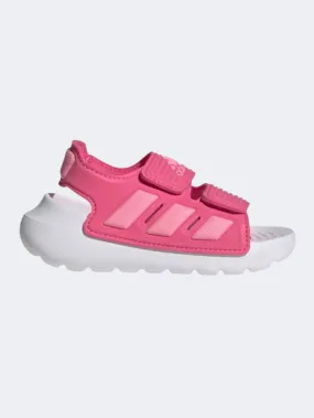 Adidas Altaswim 2 Infant Girls Sportswear Sandals Magenta/Pink/White