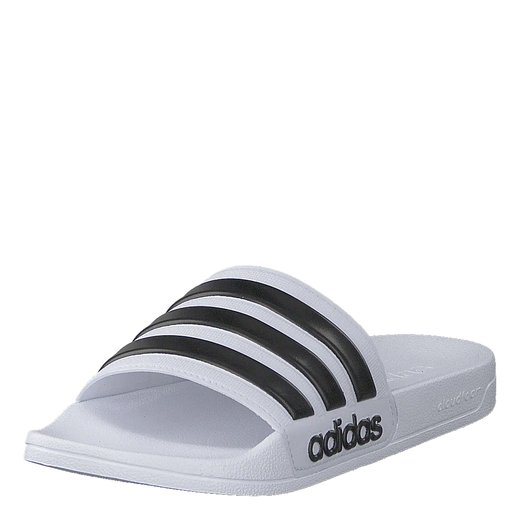 Adilette Cloudfoam Slides Cloud White / Core Black / Cloud White