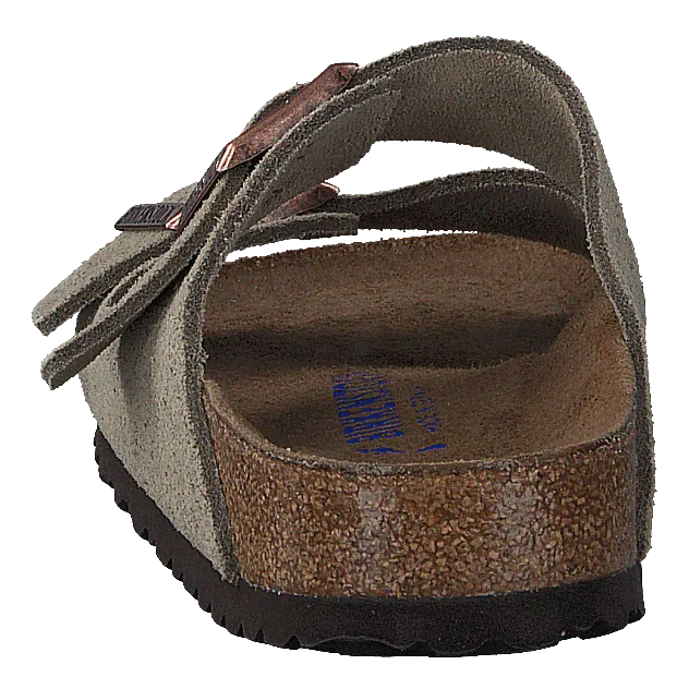 Arizona Soft Footbed Narrow Taupe Suede