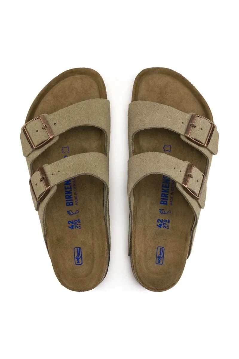 Arizona Soft Footbed | Taupe Suede