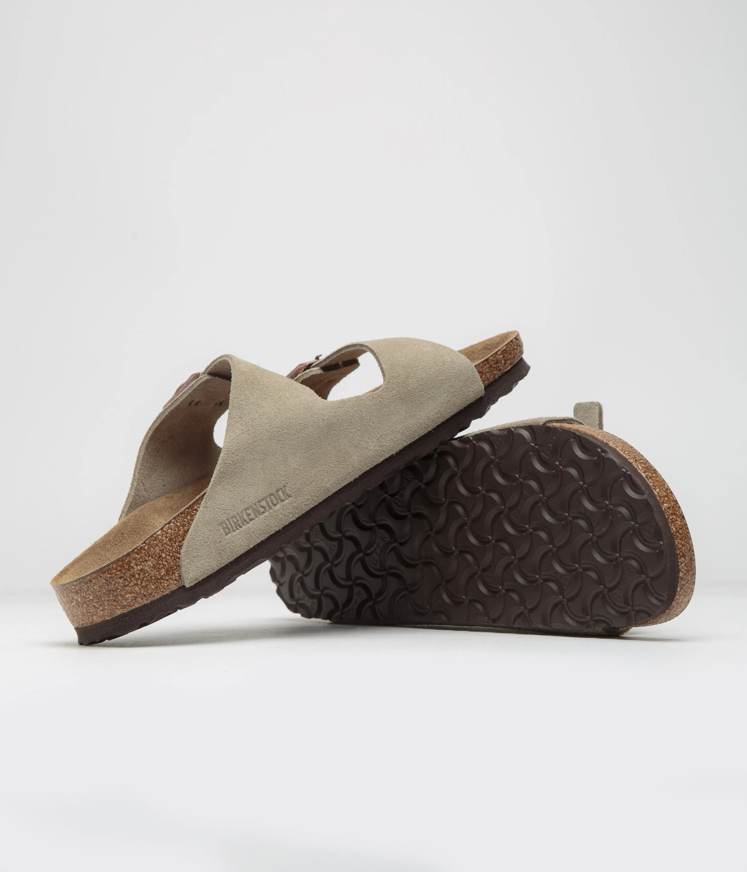 Birkenstock Arizona BS Narrow Sandals - Taupe