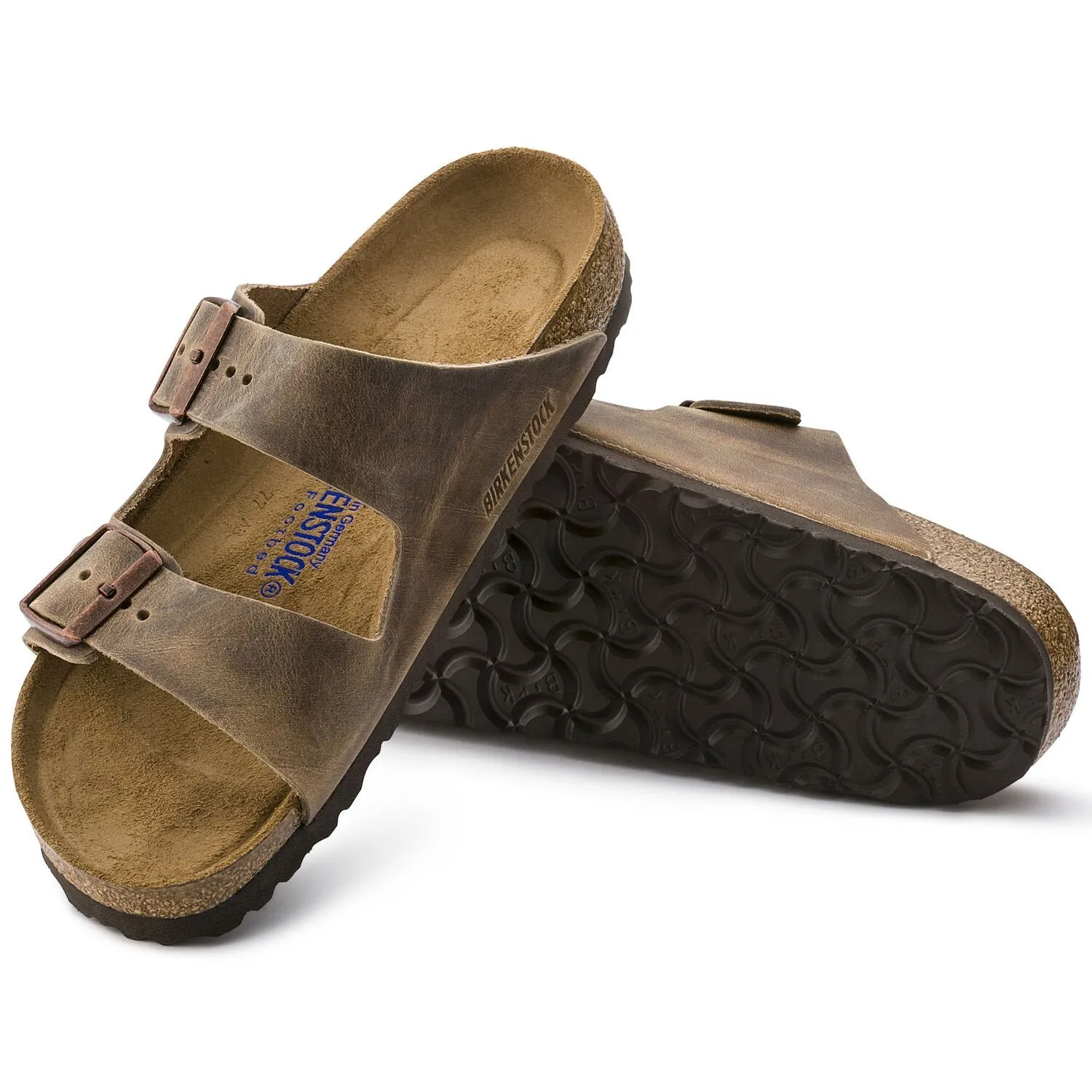 Birkenstock - Arizona Oiled Leather Tobacco Soft 0552811