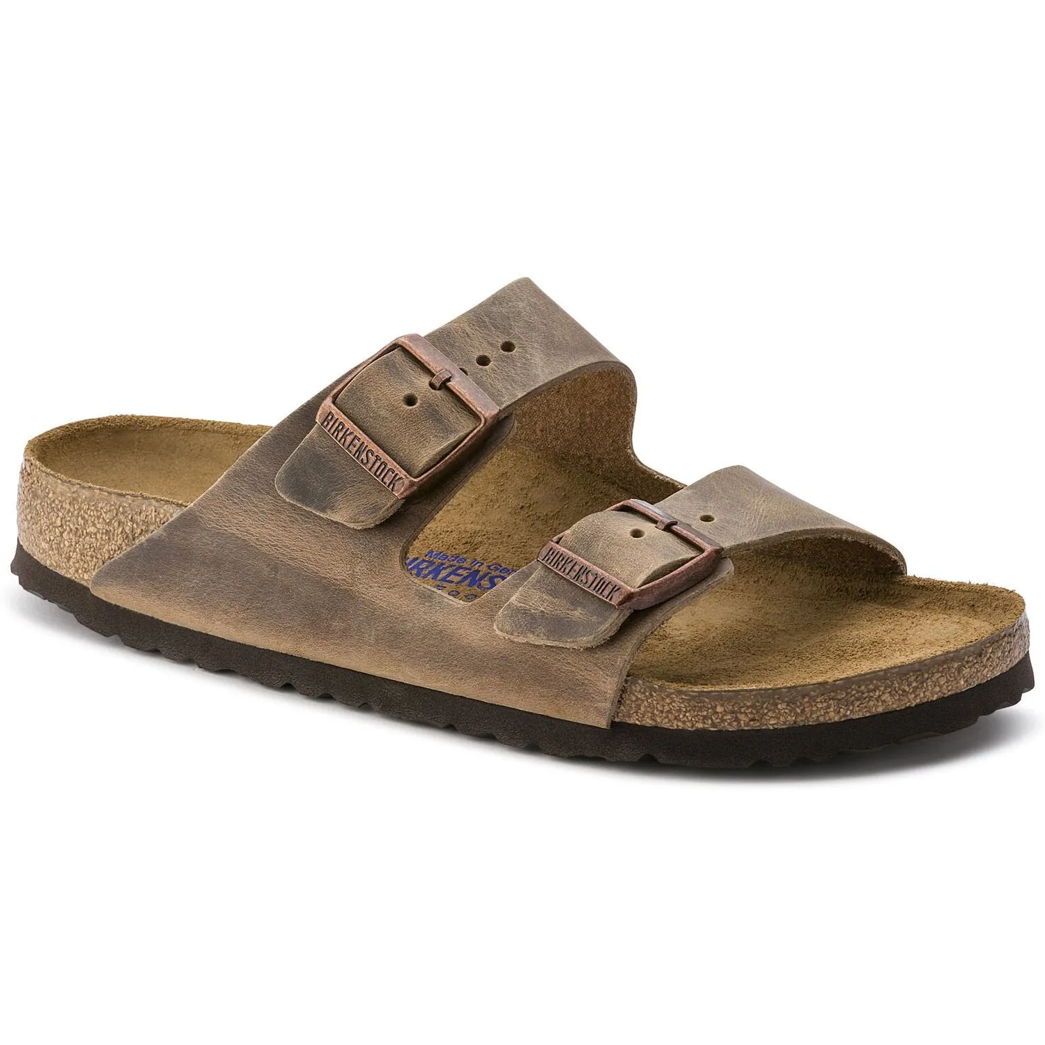 Birkenstock - Arizona Oiled Leather Tobacco Soft 0552811