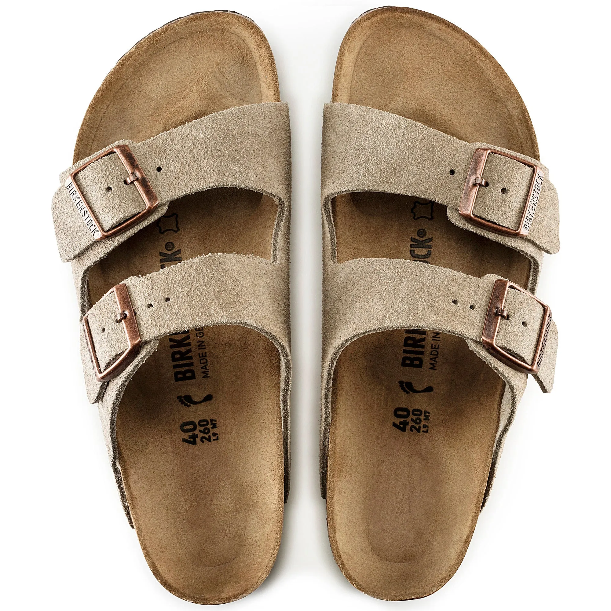 Birkenstock Arizona Suede Leather Unisex