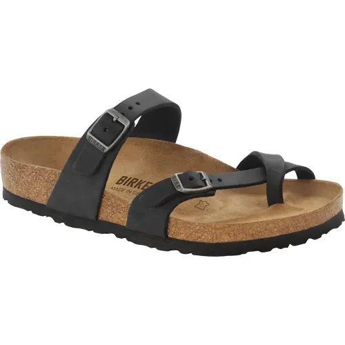 BIRKENSTOCK MAYARI (leather) - Black or brown