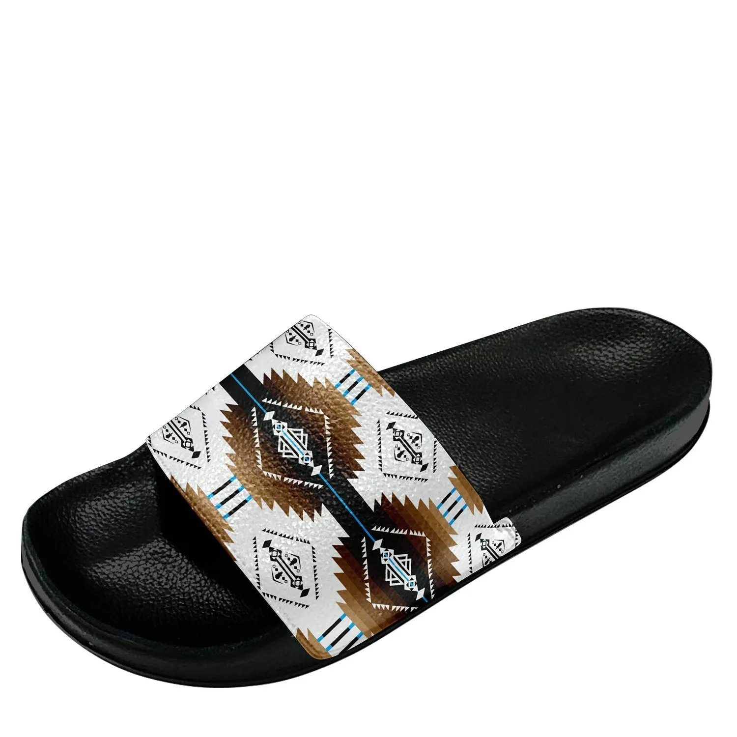 Cofitichequi White Slide Sandals