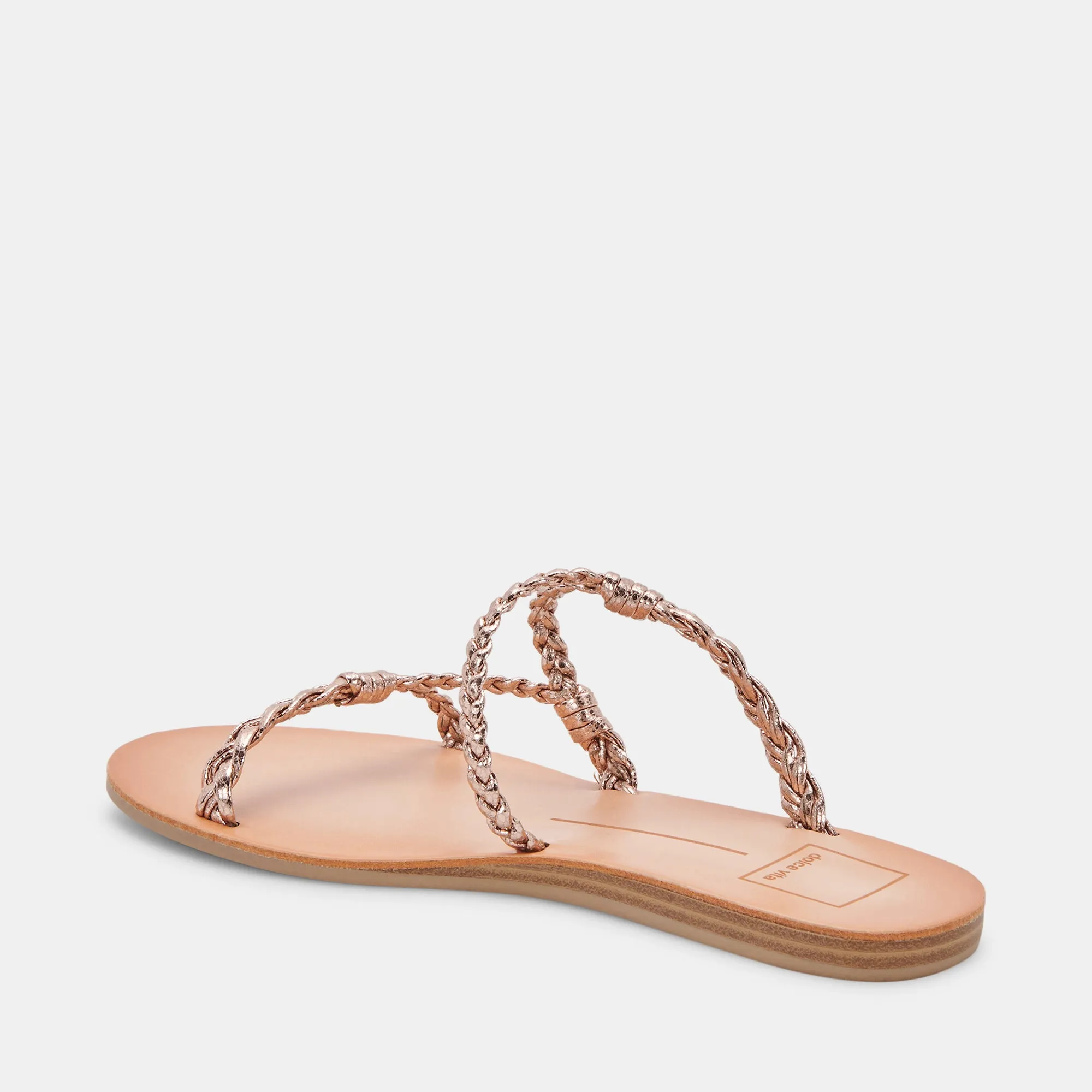 DION SANDALS ROSE GOLD METALLIC STELLA