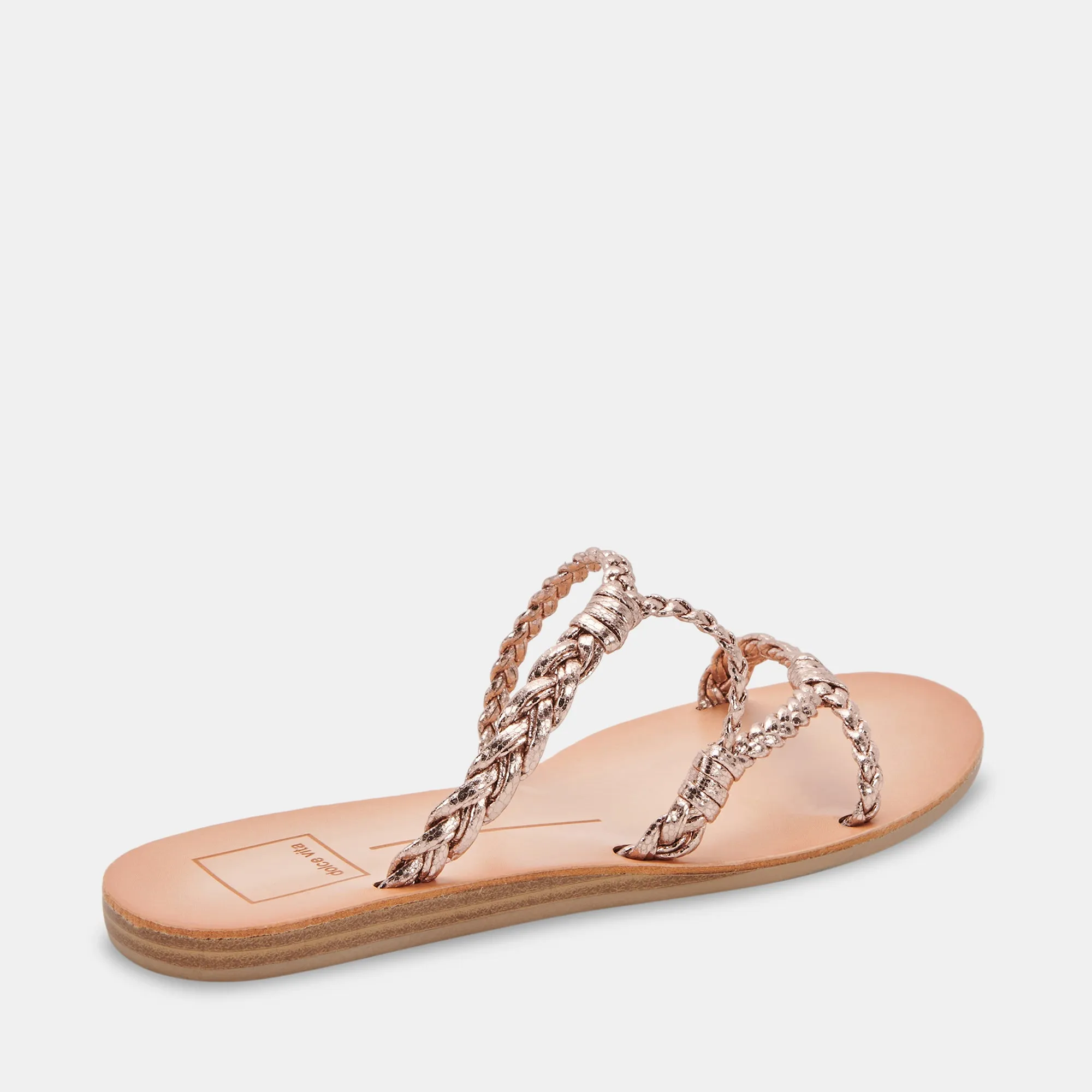 DION SANDALS ROSE GOLD METALLIC STELLA