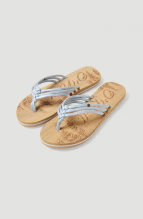 Ditsy Sandals | Cerulean