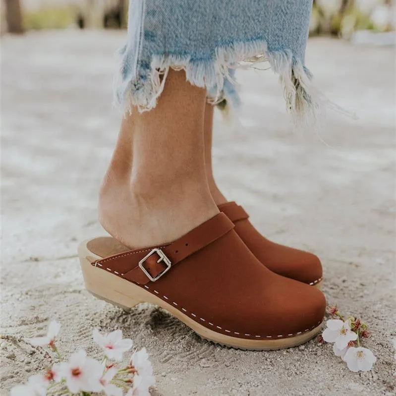 elveswallet Buckle Easy Wear Sandals