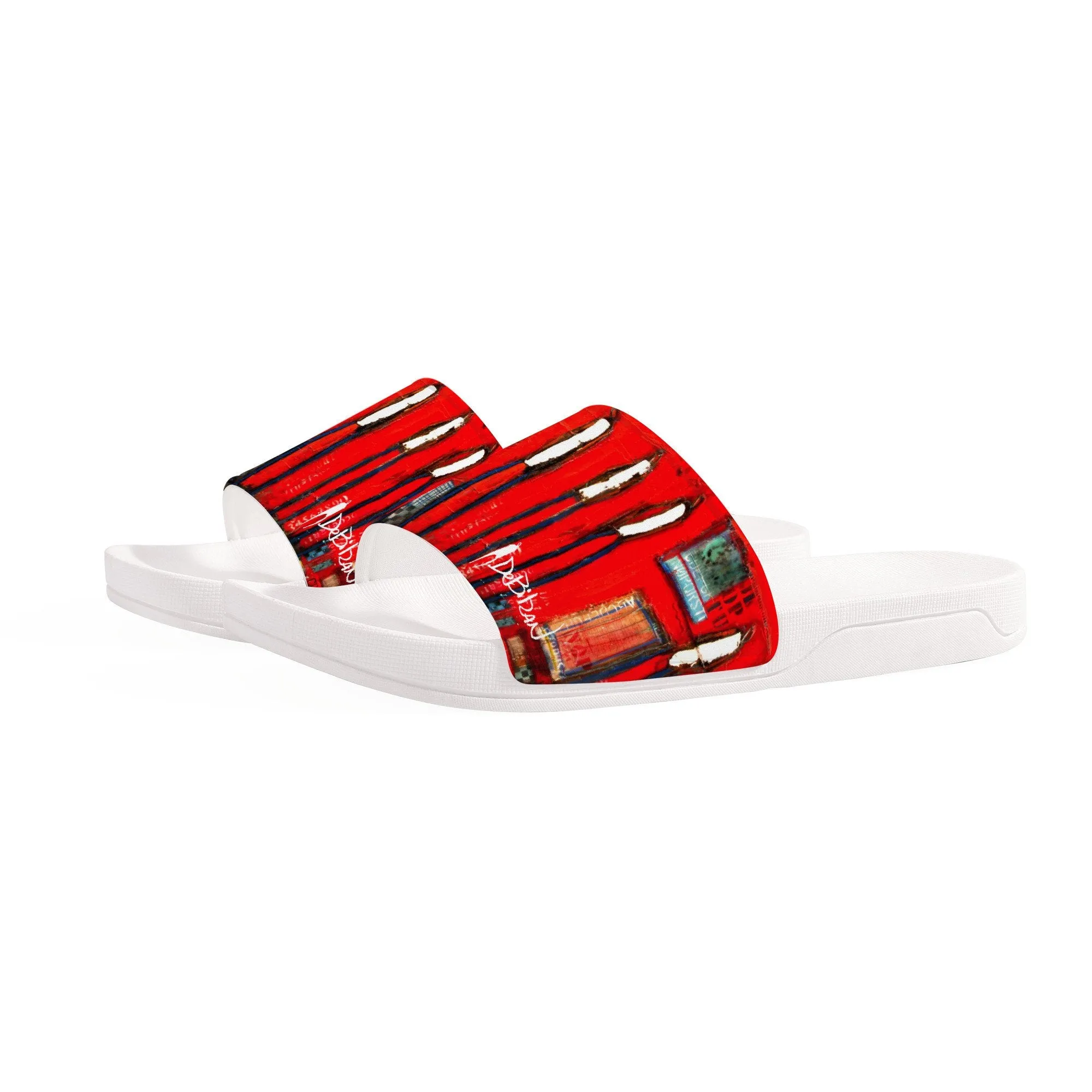 Friends Among Us D30 Slide Sandals - White