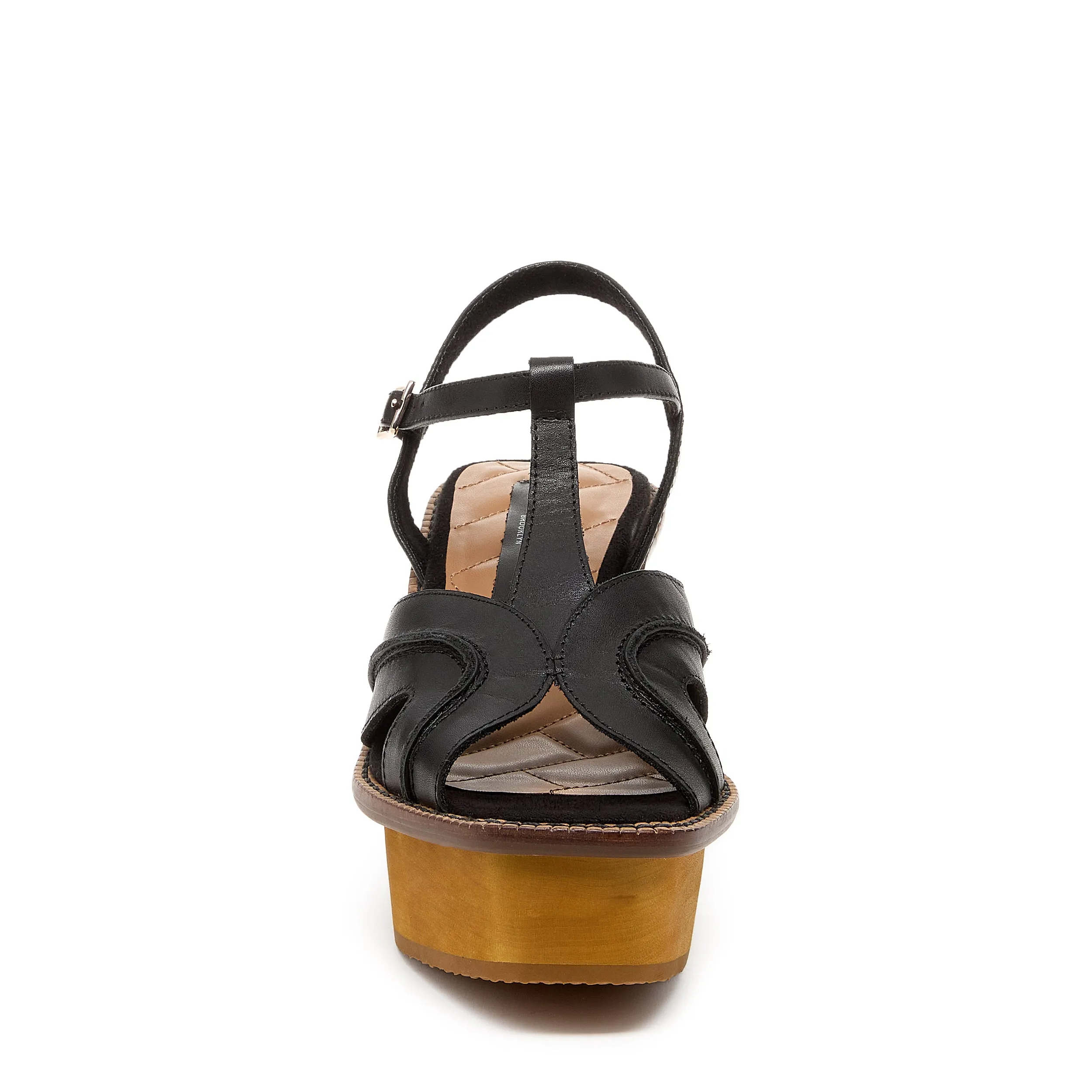 Genie Black Platform Sandals