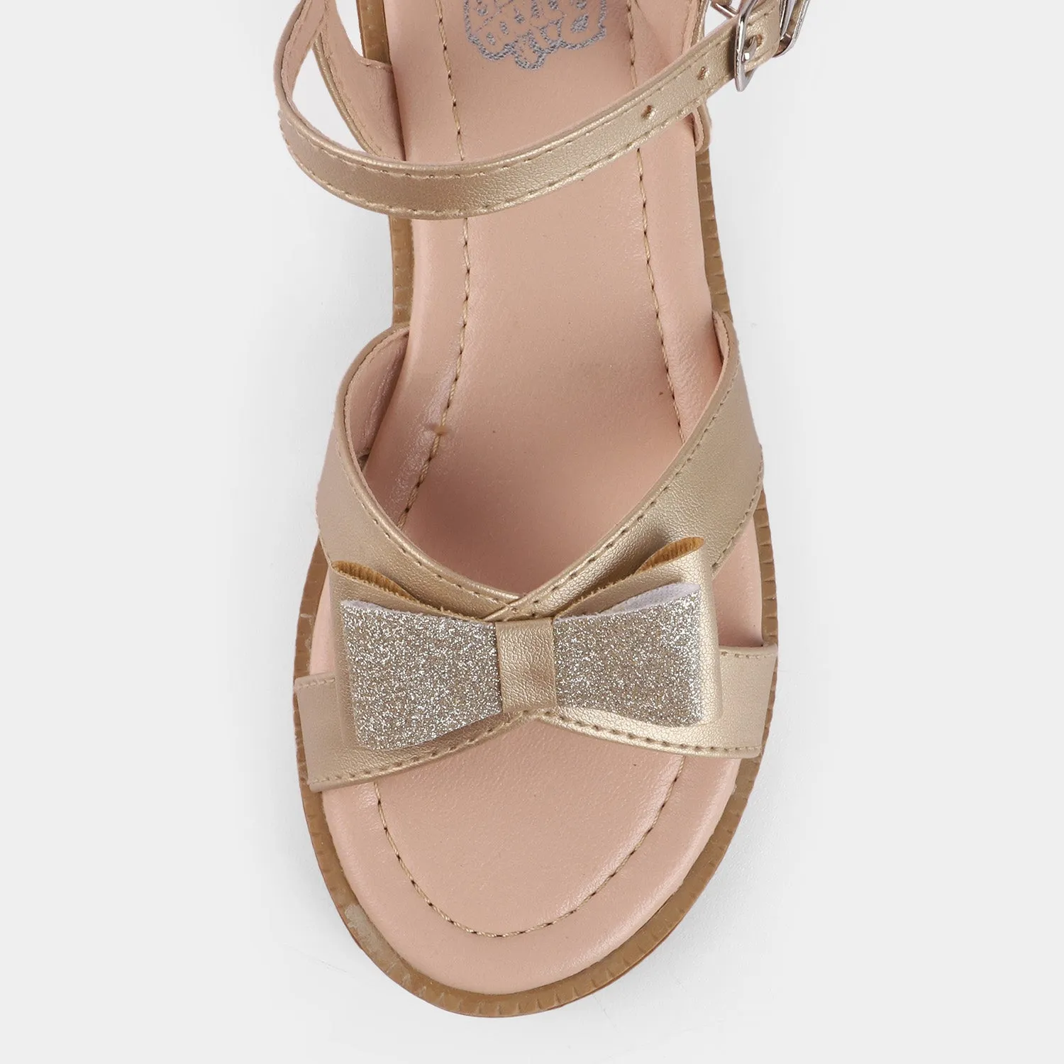 Girls Sandals 456-58-Golden