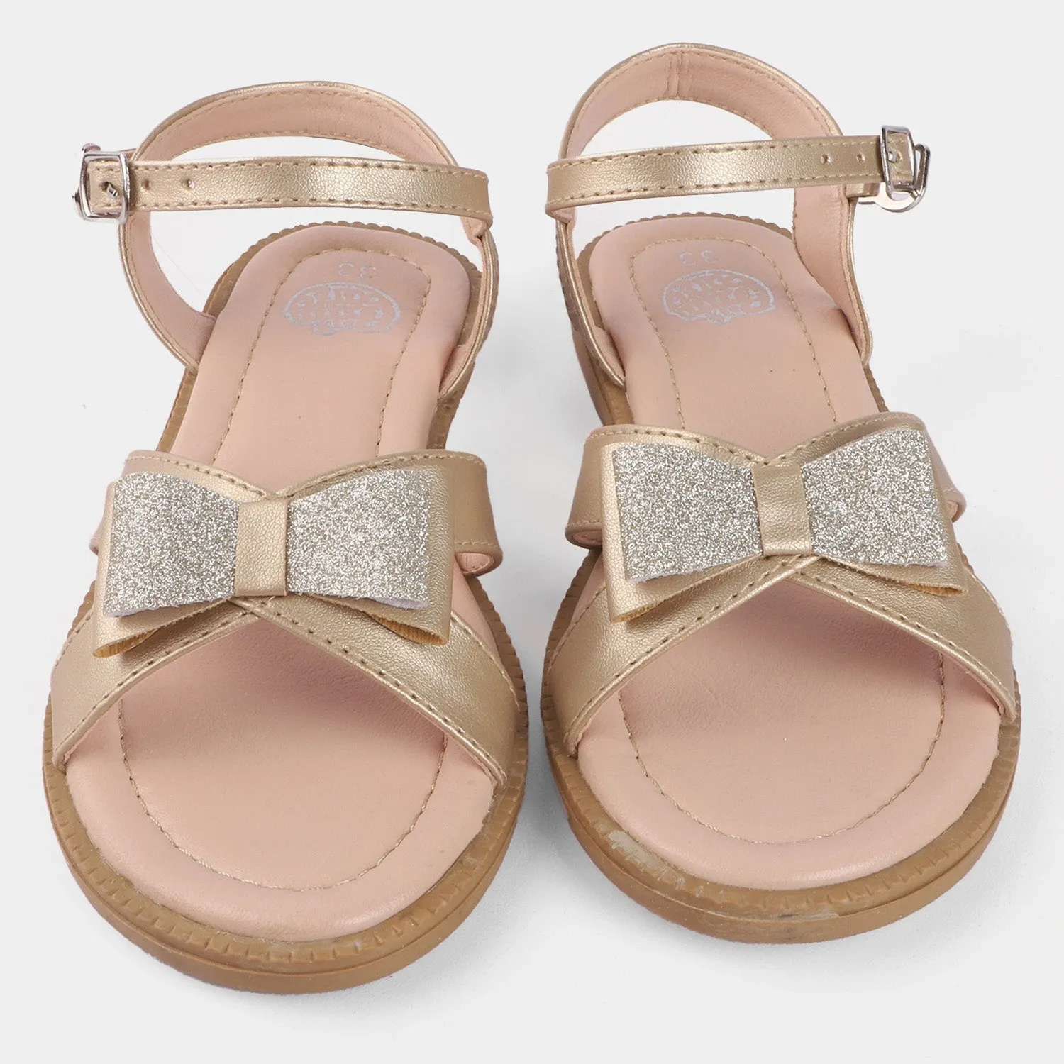 Girls Sandals 456-58-Golden