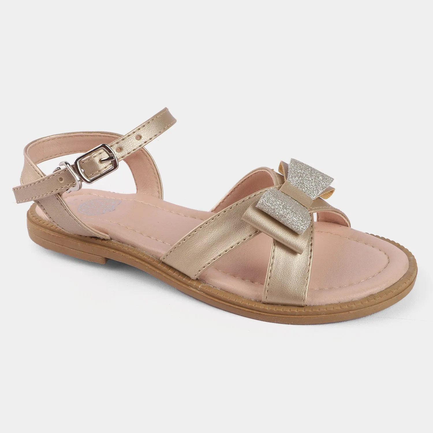 Girls Sandals 456-58-Golden