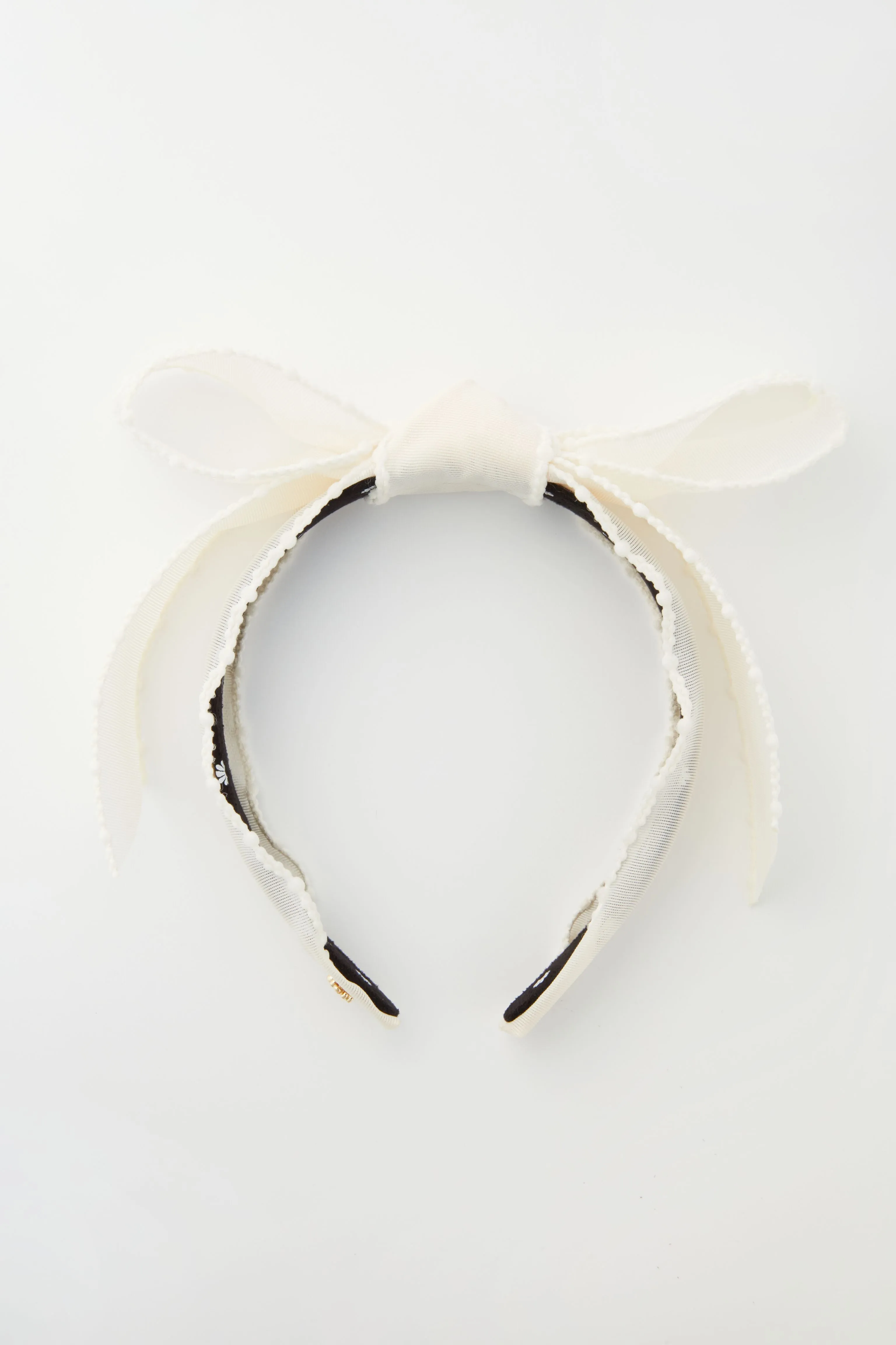 Ivory Sheer Shirley Headband