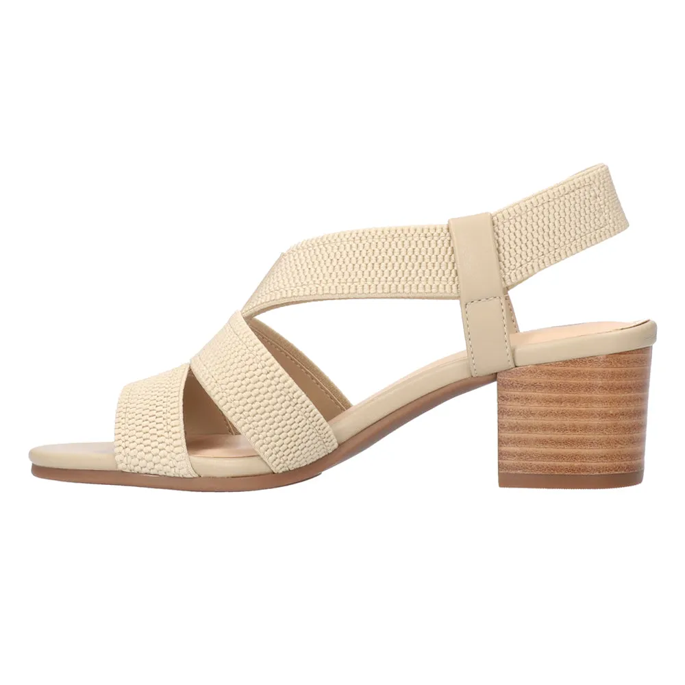 Jodi Stretch Block Heel Sandals