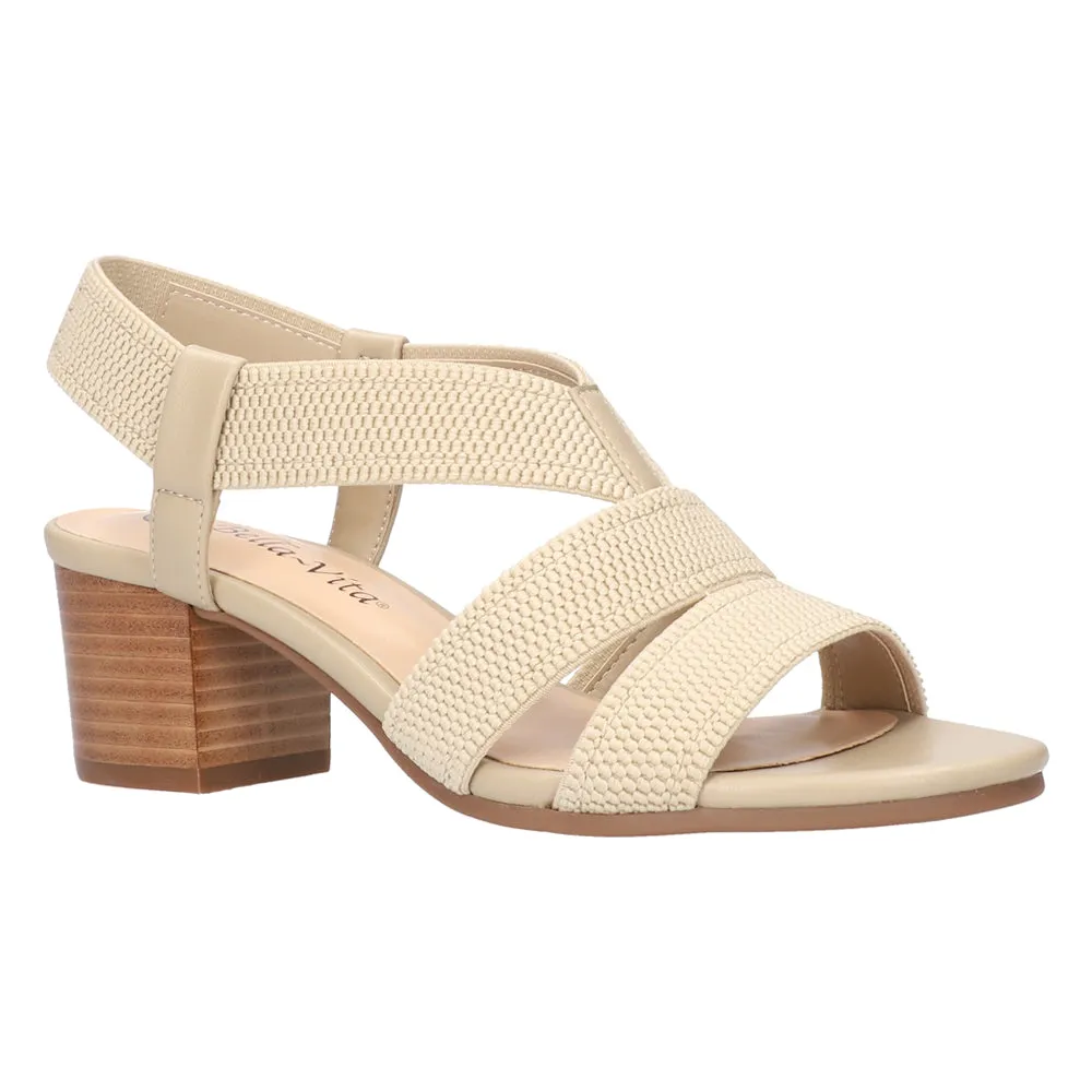 Jodi Stretch Block Heel Sandals