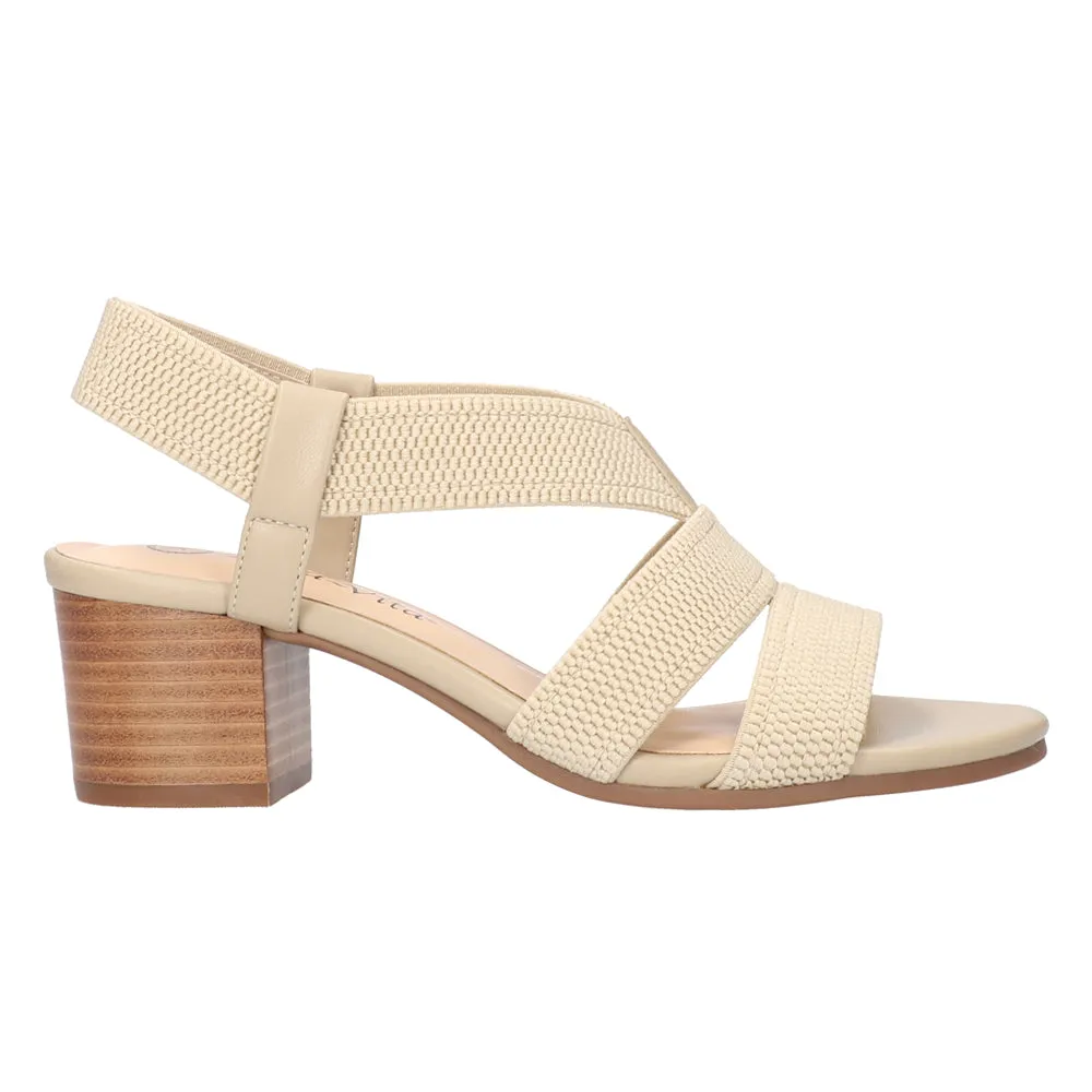 Jodi Stretch Block Heel Sandals