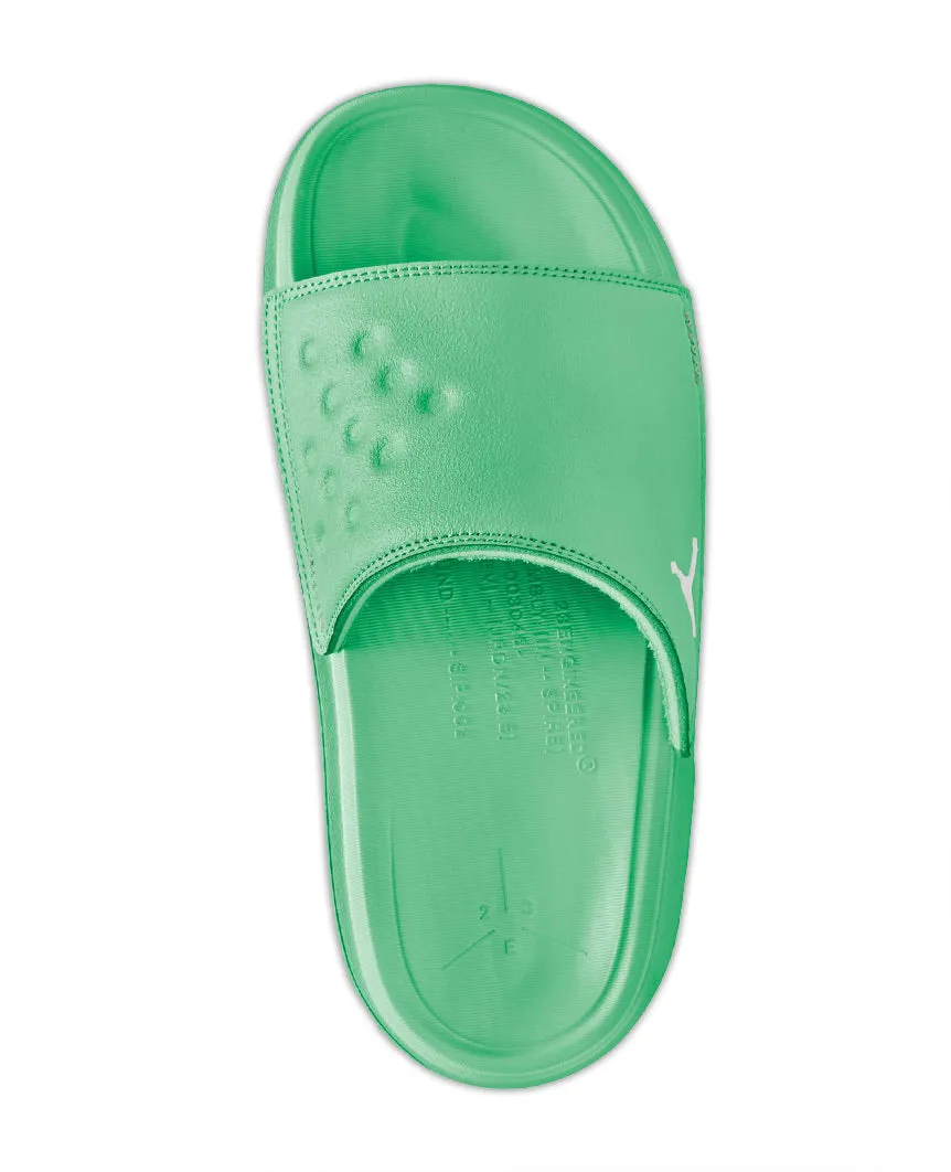 Jordan Play Slides Tourmaline/White-Pistachio Frost