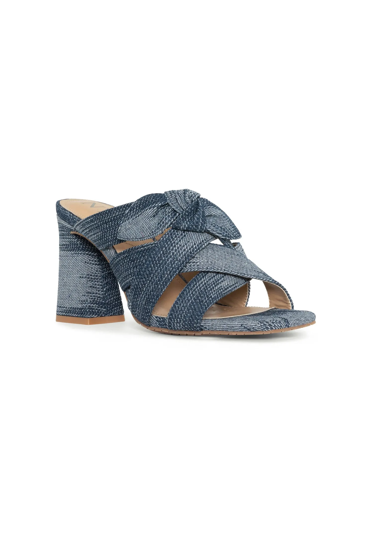 Loreri Mule Sandals - Dark Blue