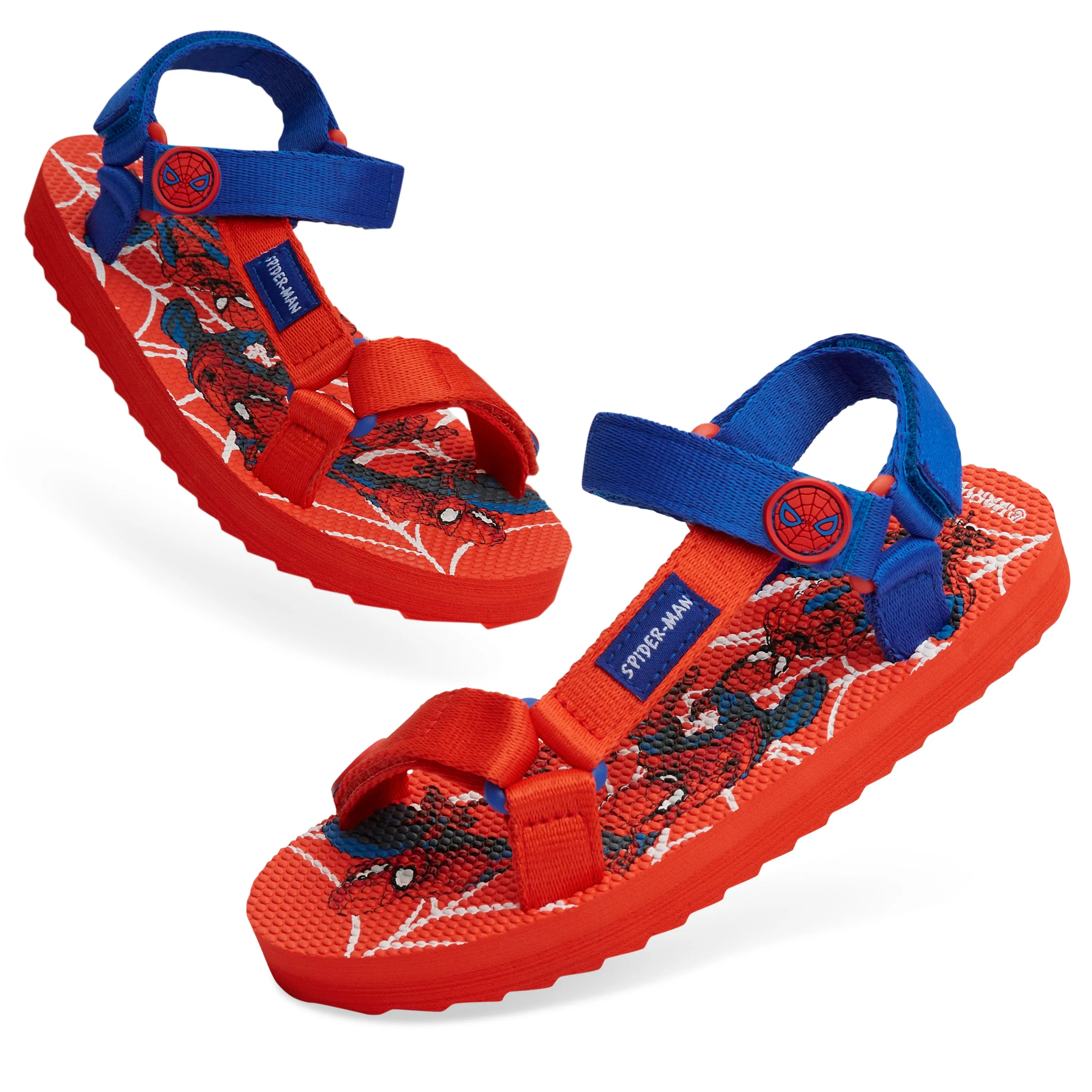 Marvel Boys Sandals, Summer Shoes with Adjustable Straps - Gifts for Boys