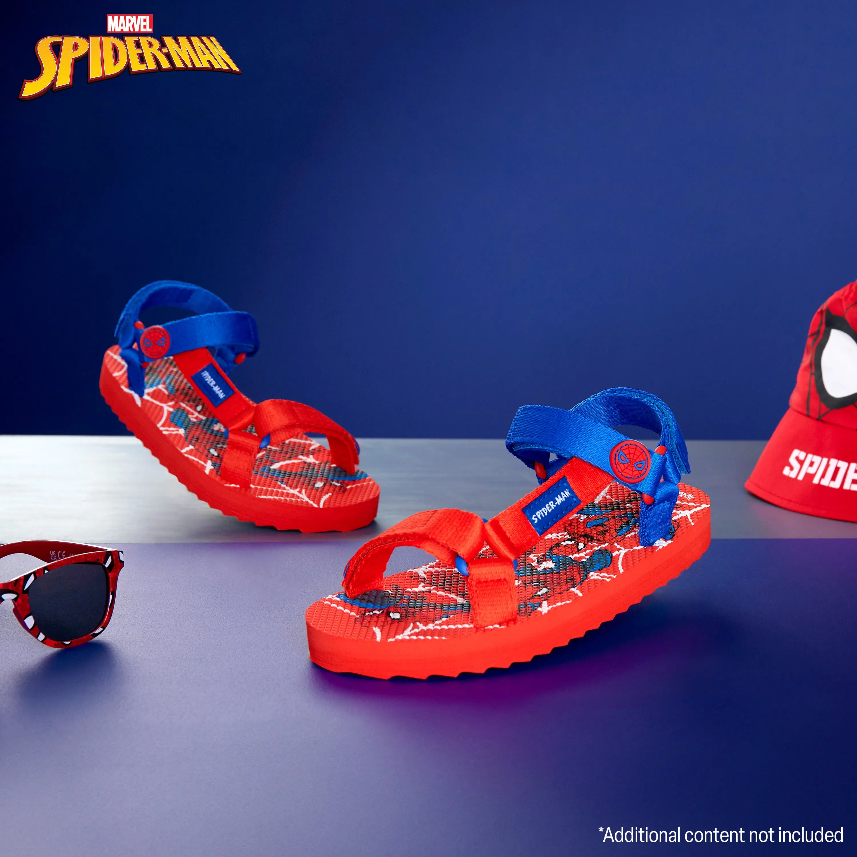 Marvel Boys Sandals, Summer Shoes with Adjustable Straps - Gifts for Boys