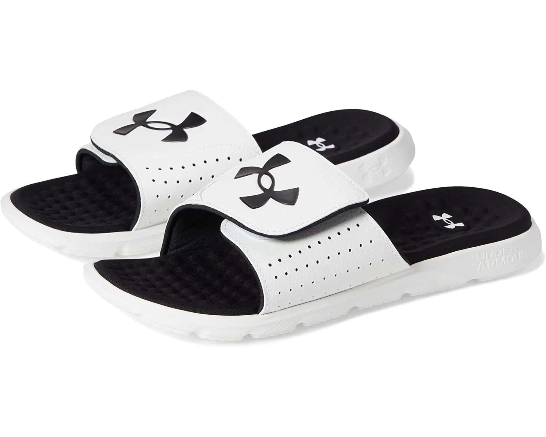 Men's Ignite Pro Slide White/White/Black