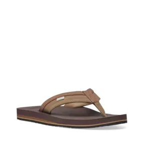 Men's Shoes Sanuk ZIGGY Flip Flop Water-Resistant Sandals 1116734 TAN