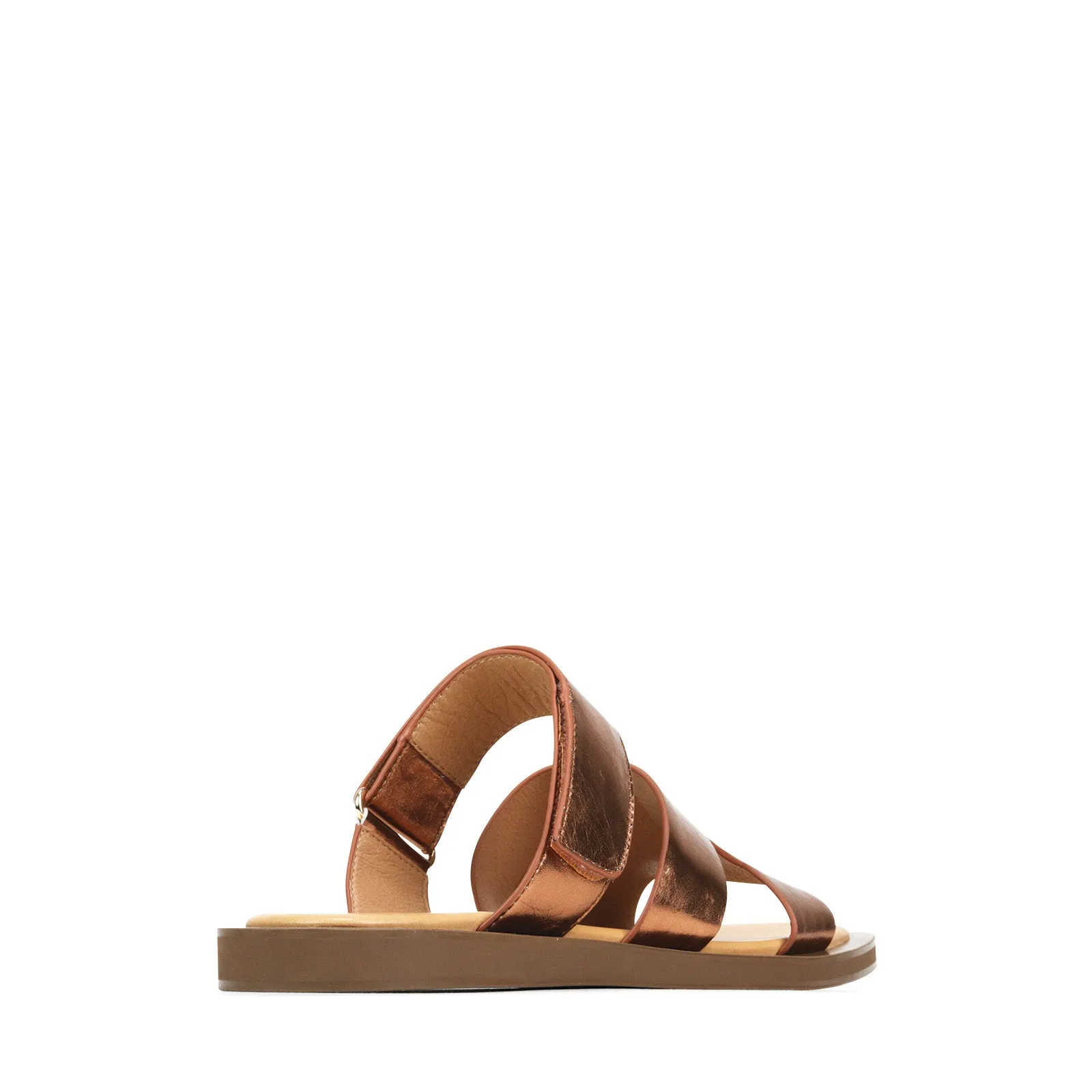 MISAYAO LEATHER SLIDE SANDALS