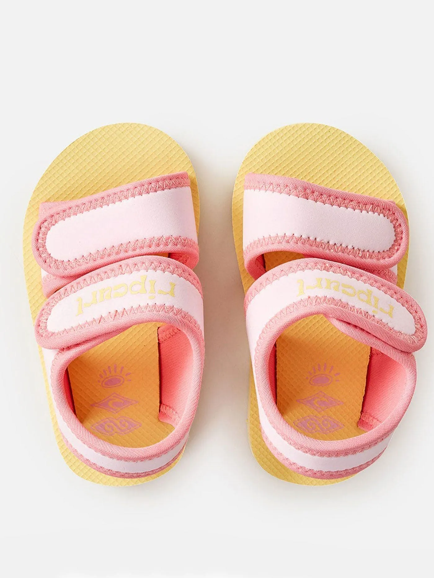 Mixed Bloom Light Pink Sandals (Little Kids)