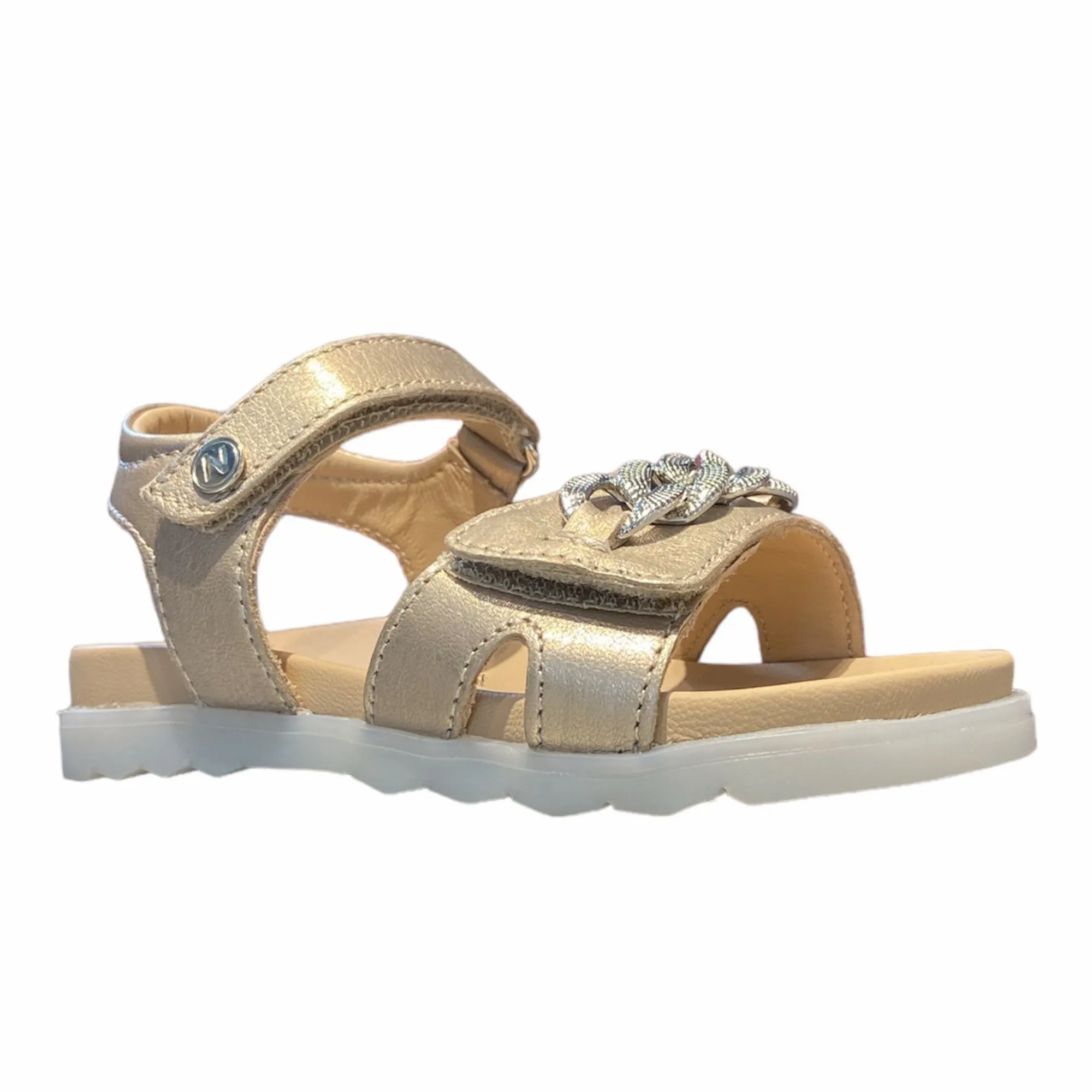 Naturino Galson Gold Sandals