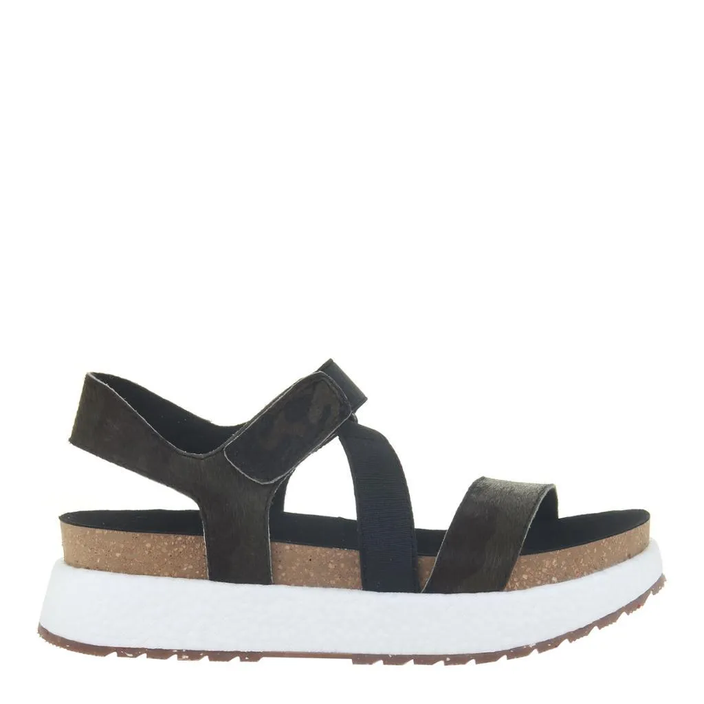 OTBT - SIERRA in MUD Wedge Sandals