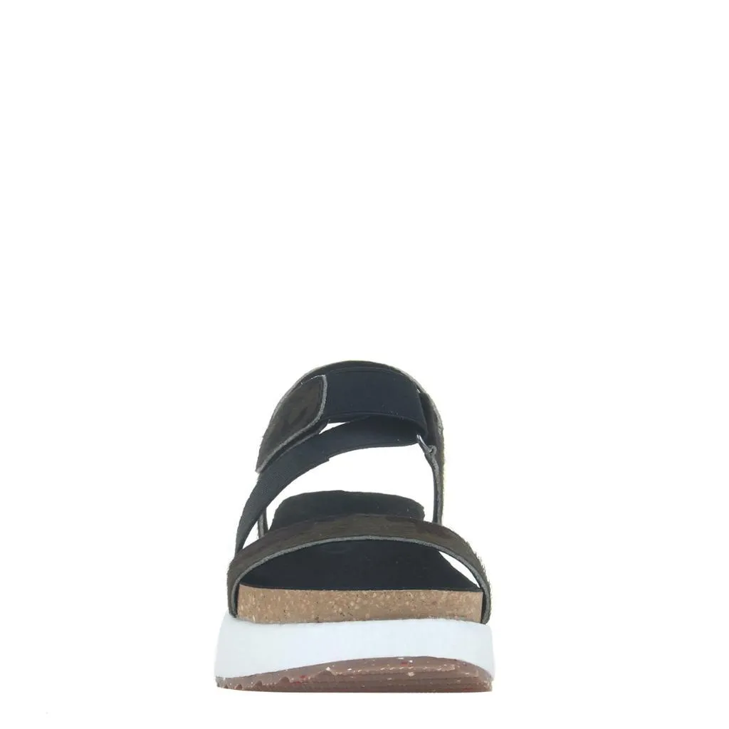 OTBT - SIERRA in MUD Wedge Sandals