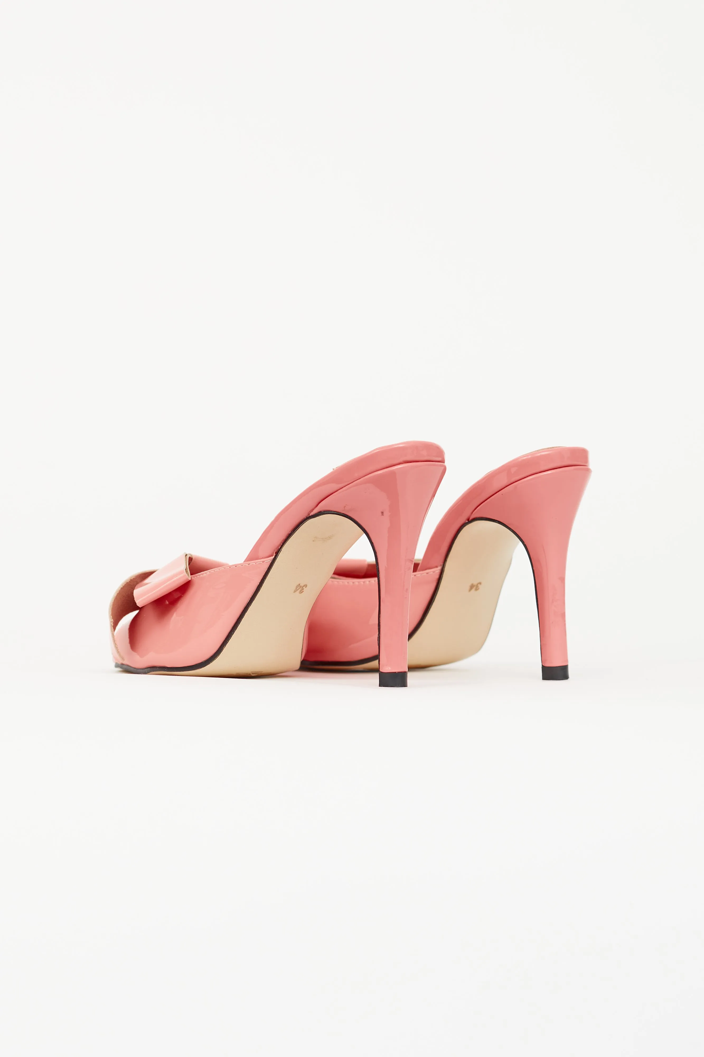 Pink Patent Bow Sandal