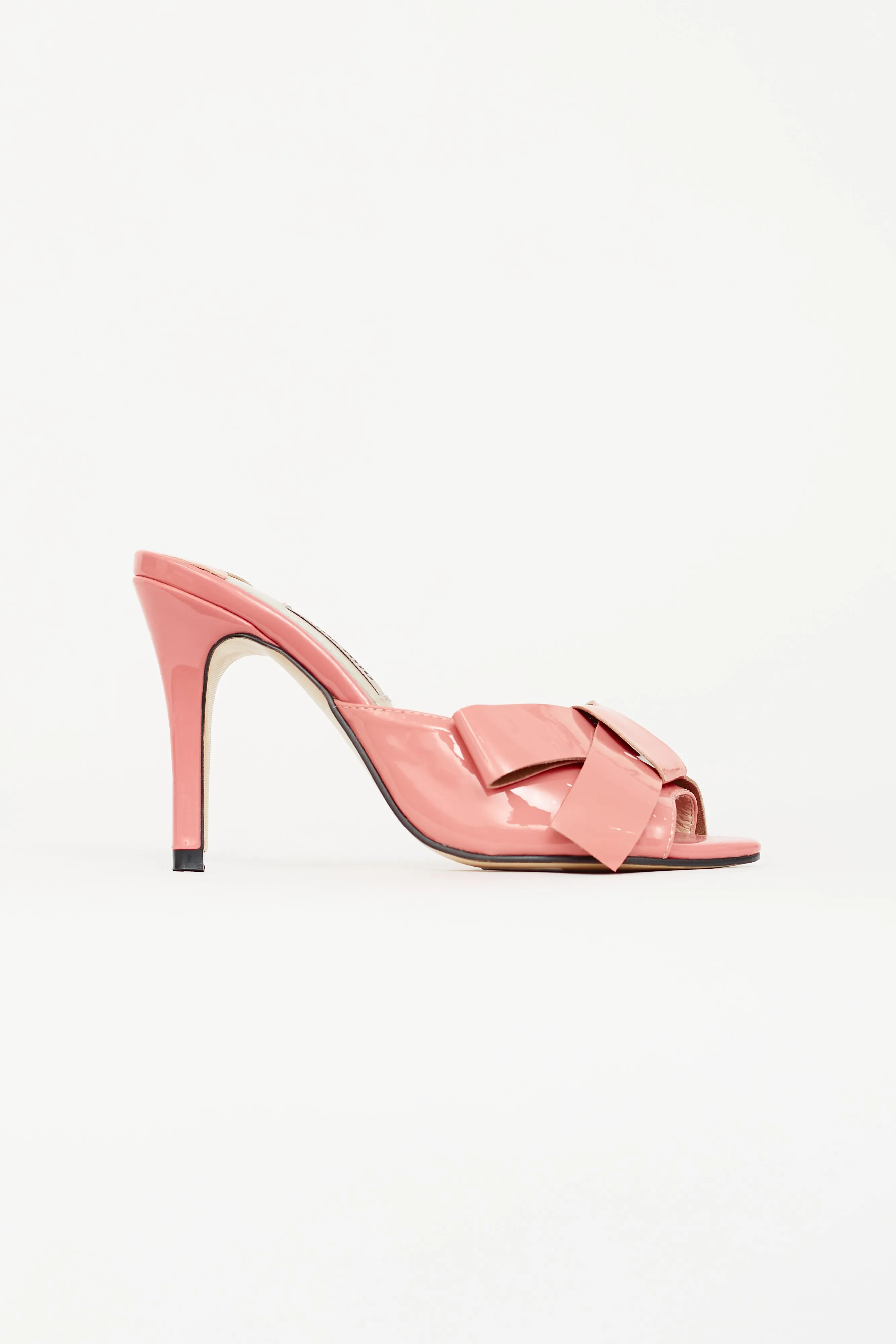 Pink Patent Bow Sandal