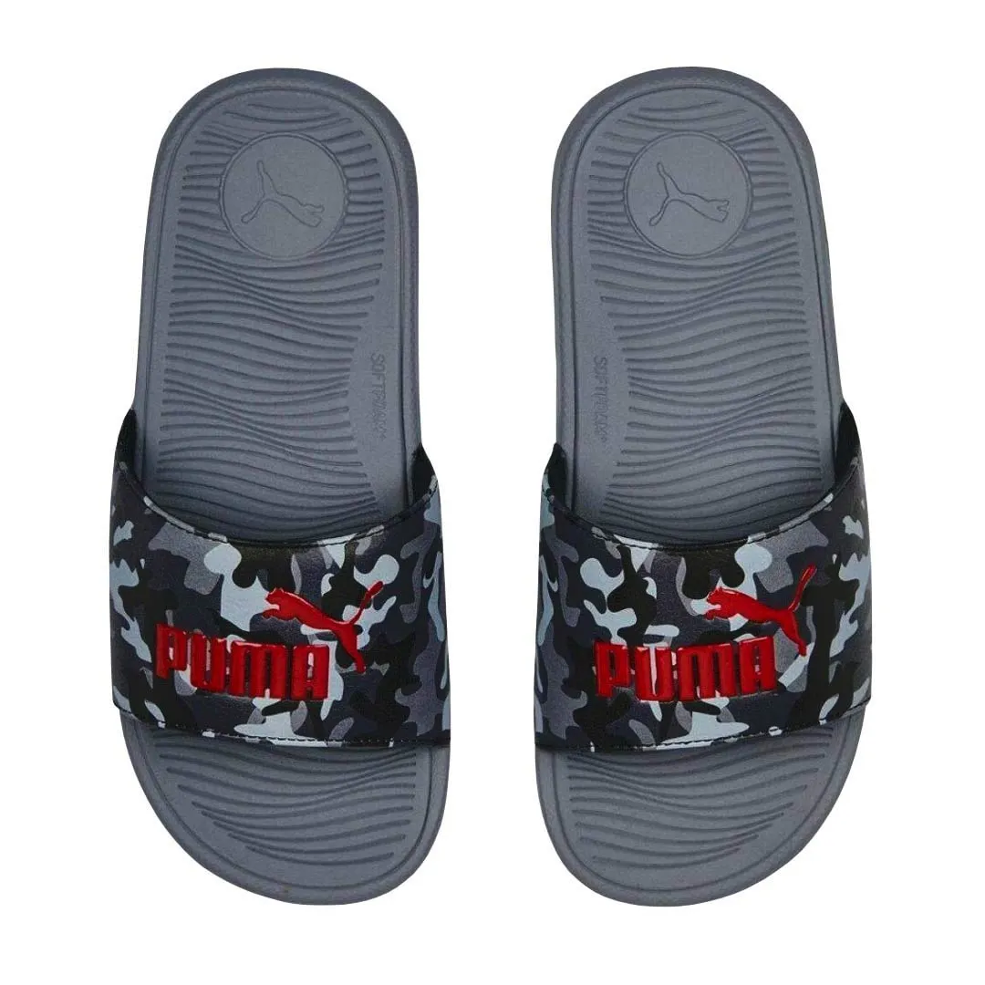 Puma - Kids' (Preschool) Cool Cat 2.0 Camo Slides (390895 02)