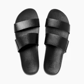 REEF CUSHION VISTA WOMENS SANDAL - BLACK