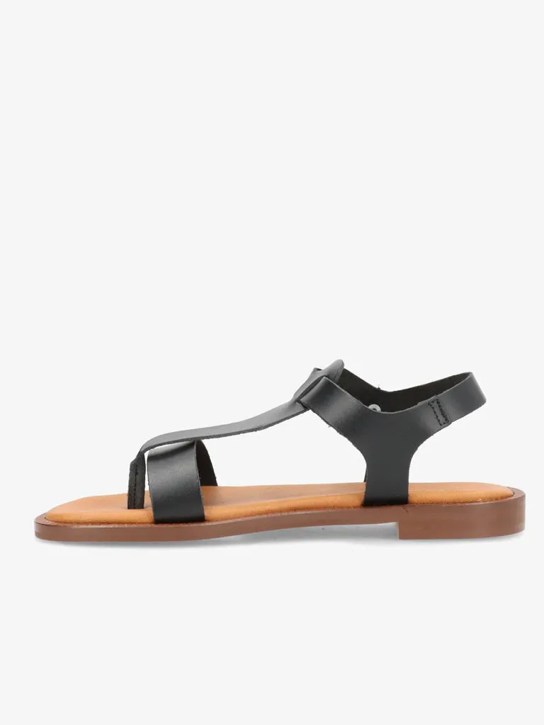 Shoedesign Copenhagen Evita Sandals in Black