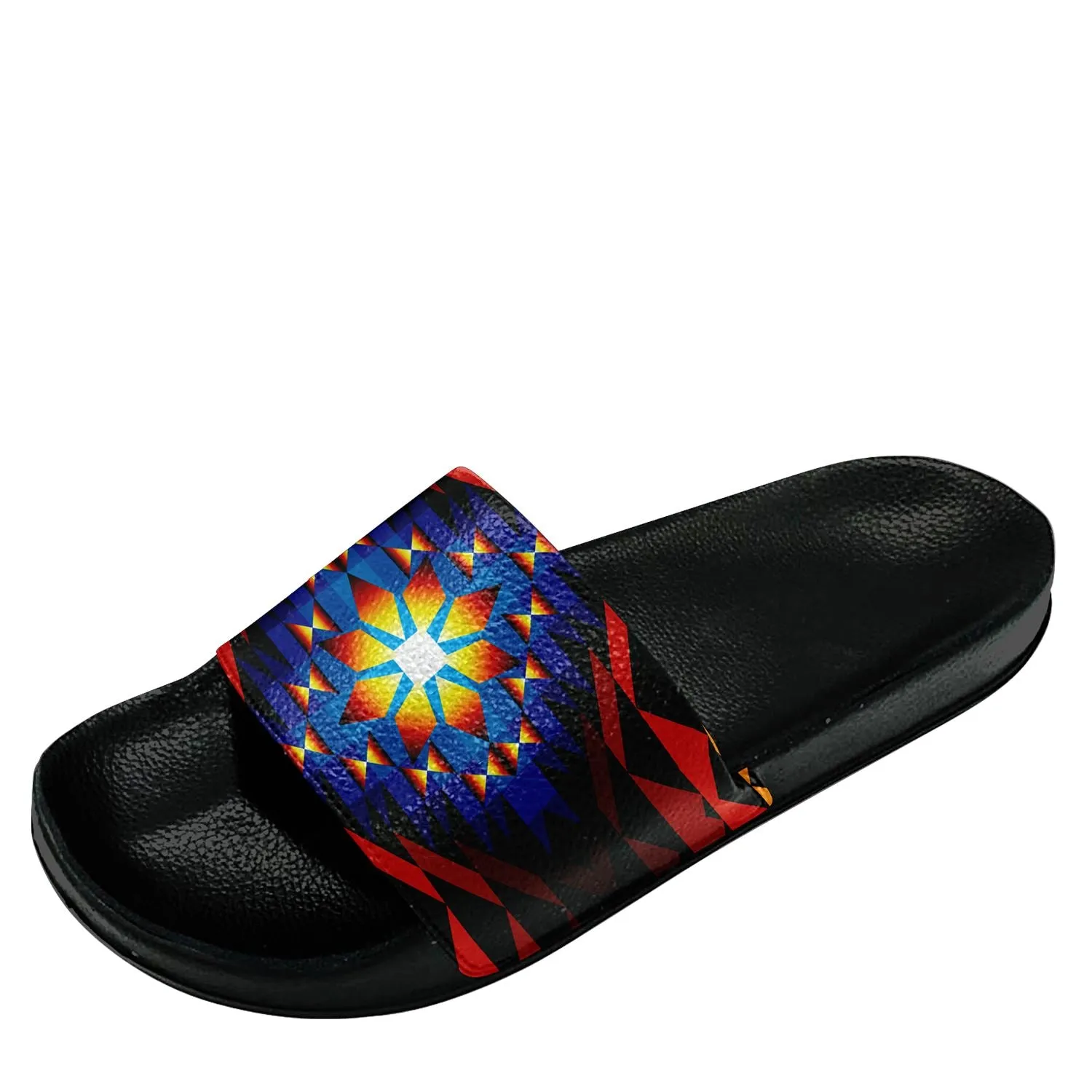 Sunset Blanket Slide Sandals