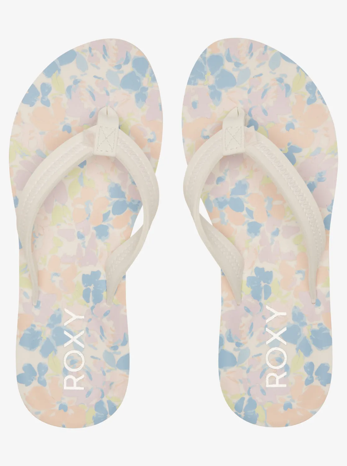 Vista Loreto II Flip-Flops - White/Lt Blue