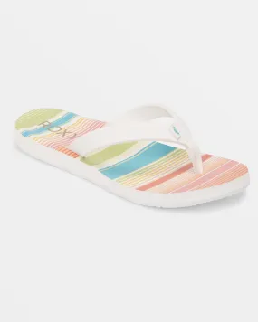 Vista Loreto II Flip-Flops - White/Ocean/Citrus