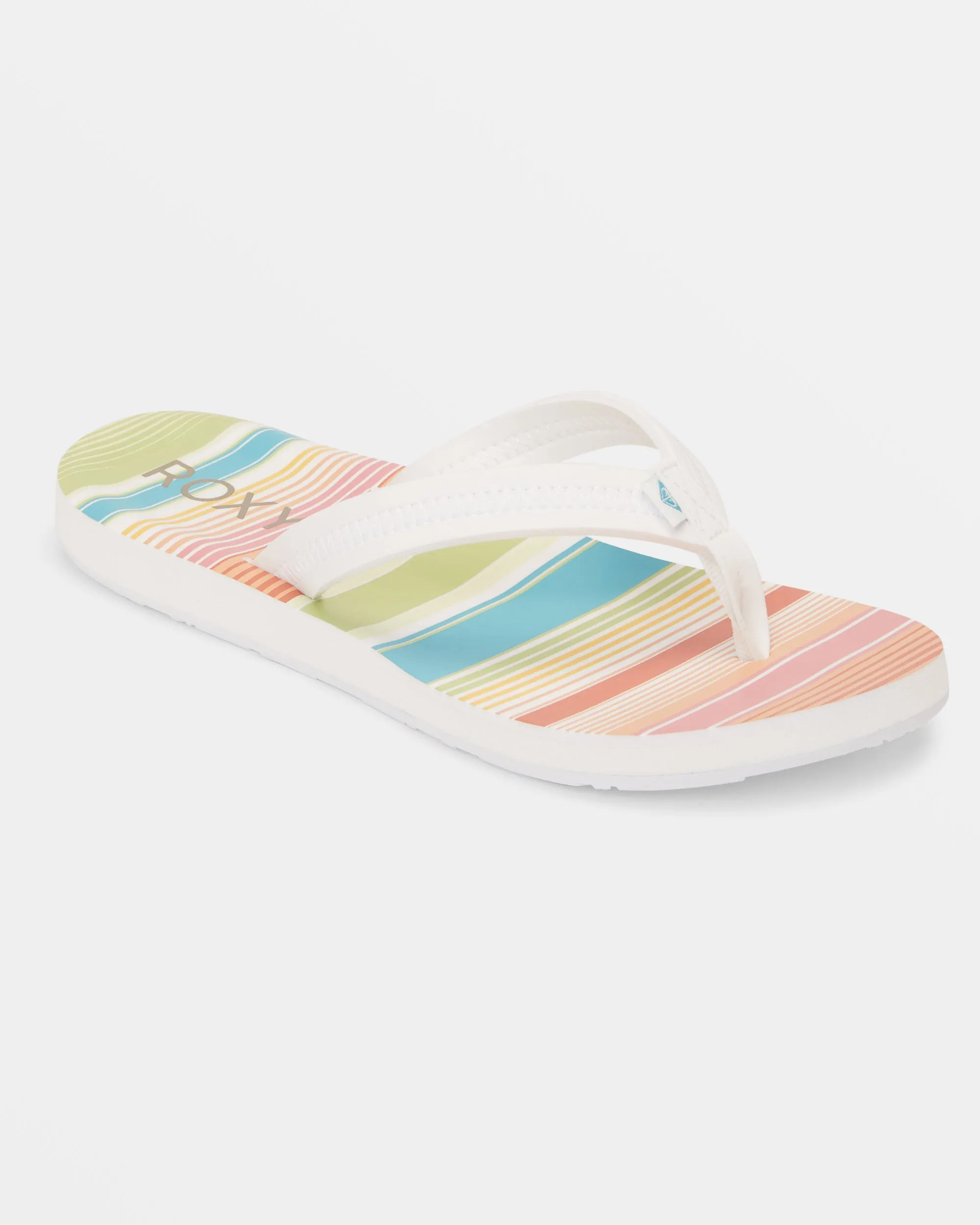 Vista Loreto II Flip-Flops - White/Ocean/Citrus