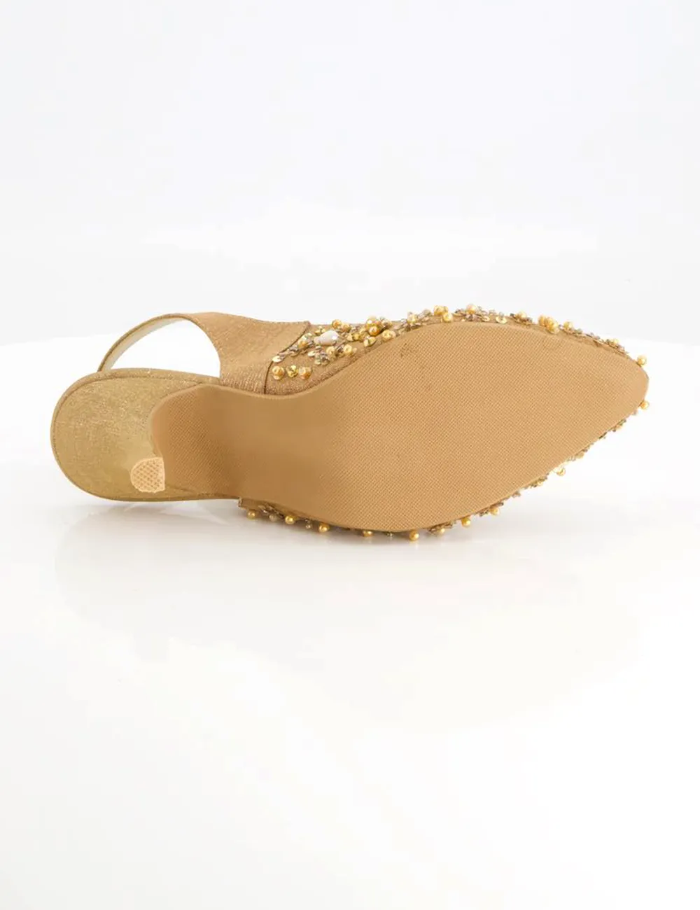 Women Golden Fancy Sandal for women