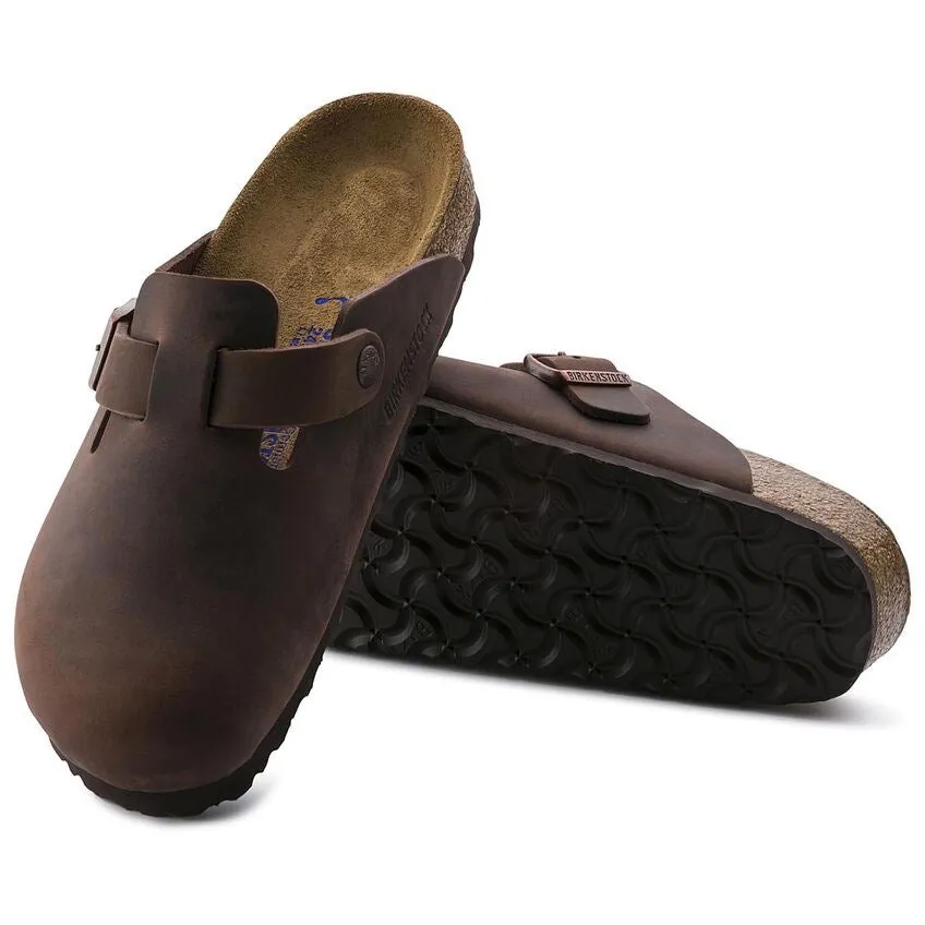 Women's Boston Soft Footbed Oiled Leather (Habana)